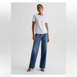 AG Kora wash ‘15 years upstate’ wide leg